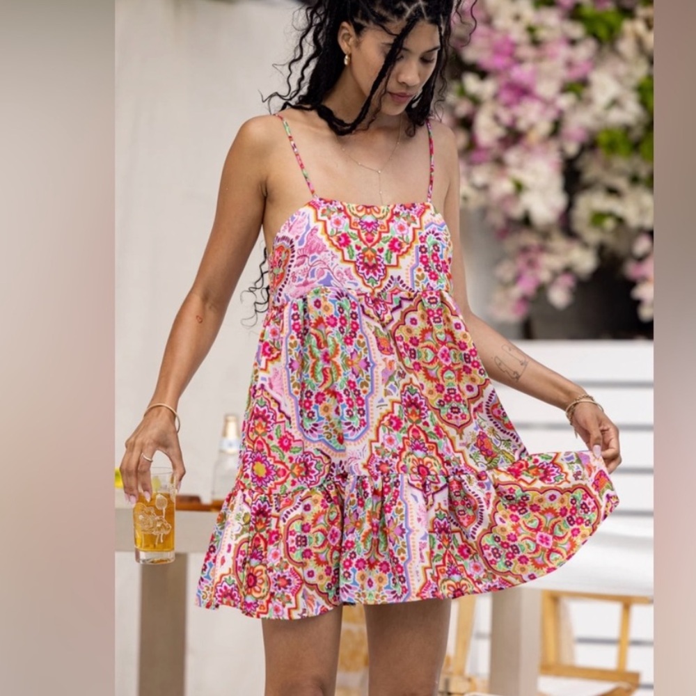 Chloe mini dress in Sayulita
